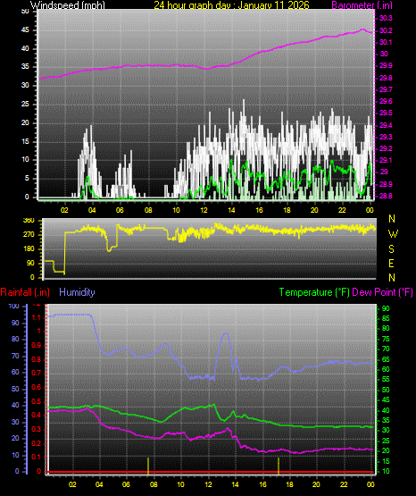 24 Hour Graph for Day 11
