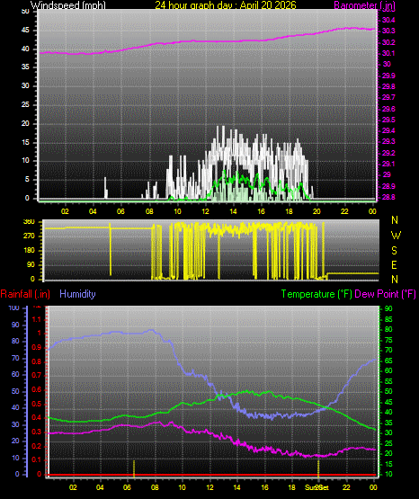 24 Hour Graph for Day 20
