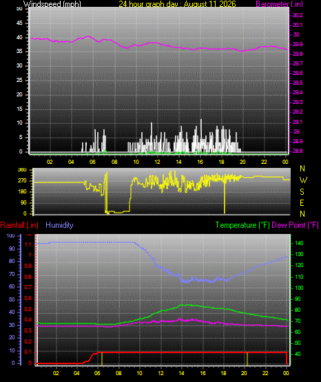 24 Hour Graph for Day 11