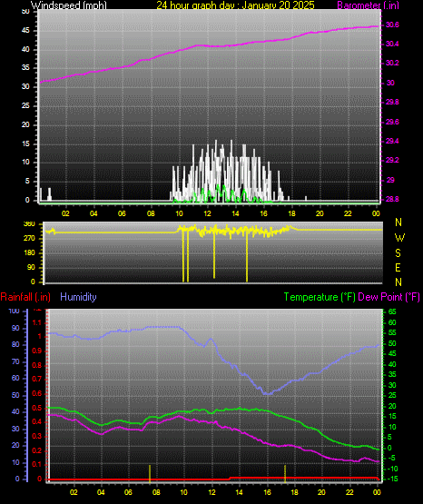 24 Hour Graph for Day 20