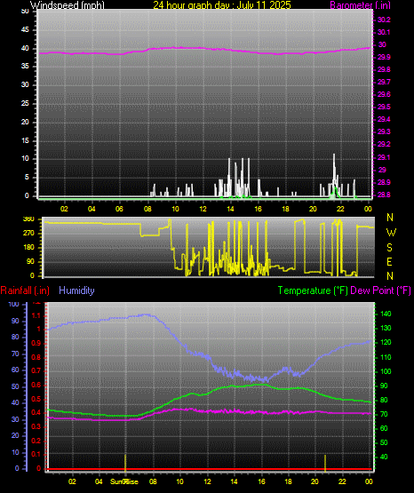 24 Hour Graph for Day 11