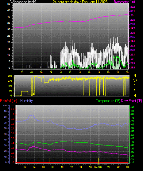 24 Hour Graph for Day 11