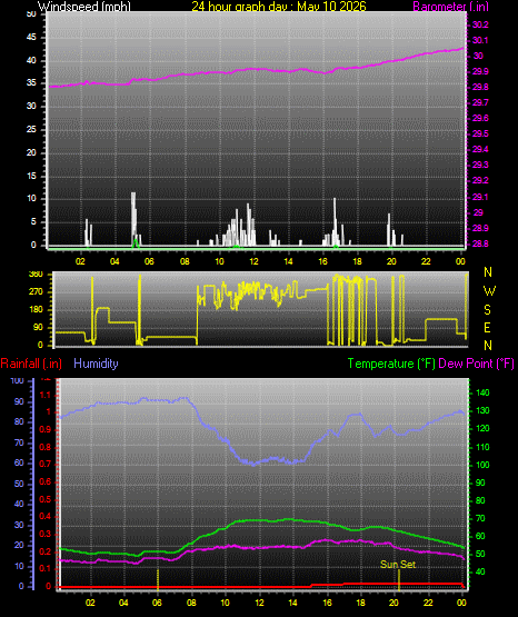 24 Hour Graph for Day 10