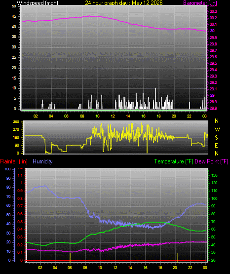 24 Hour Graph for Day 12
