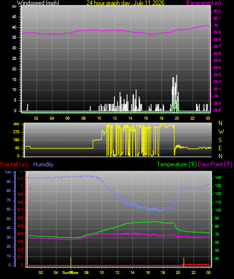 24 Hour Graph for Day 11
