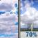 Friday: A chance of showers and thunderstorms between 2pm and 4pm, then showers and thunderstorms likely. Partly sunny, with a high near 88. Southwest wind 1 to 6 mph. Chance of precipitation is 70%. New rainfall amounts between a tenth and quarter of an inch possible. Friday: Partly Sunny then Chance Showers And Thunderstorms