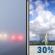 Monday: Patchy fog before 9am, then a chance of showers and thunderstorms between 2pm and 3pm, then a slight chance of showers and thunderstorms. Mostly sunny, with a high near 87. West wind 2 to 9 mph. Chance of precipitation is 30%. New rainfall amounts less than a tenth of an inch possible. Monday: Patchy Fog then Chance Showers And Thunderstorms