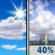 Thursday: A chance of showers and thunderstorms after 2pm. Mostly sunny, with a high near 89. Southwest wind 2 to 6 mph. Chance of precipitation is 40%. New rainfall amounts between a tenth and quarter of an inch possible. Thursday: Mostly Sunny then Chance Showers And Thunderstorms